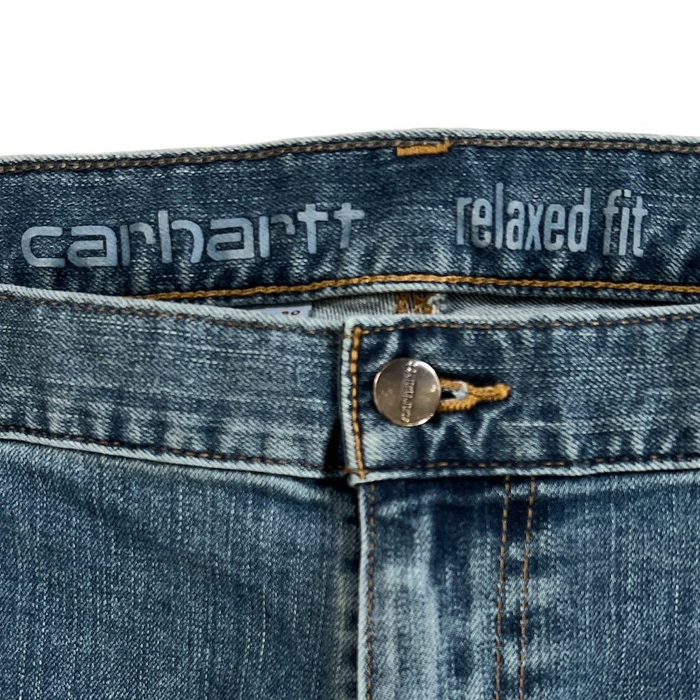 Carhartt Men's Relaxed Fit Straight Leg Jeans Size: 42 - Picture 4 of 10
